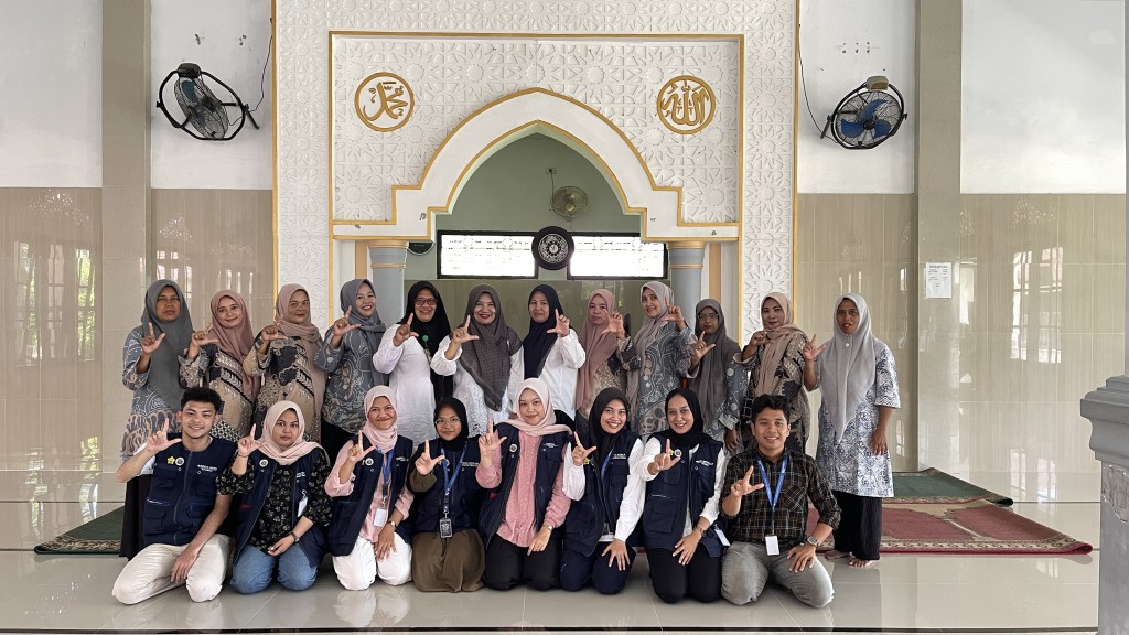 Kegiatan Posyandu Rutin Setiap bulan Bersama Puskesmas Darul Imarah